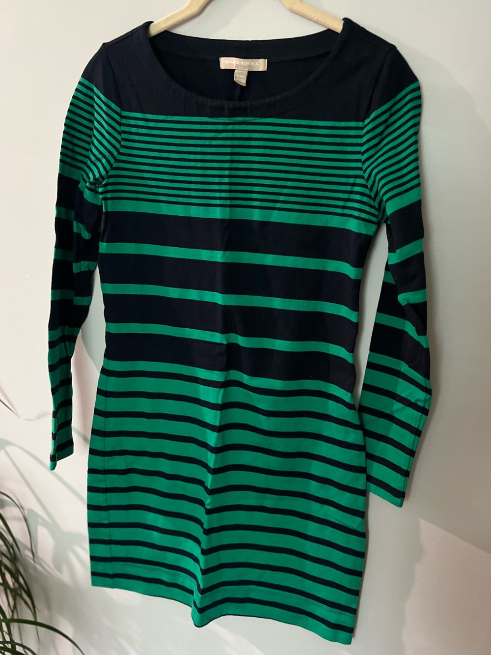 banana republic long sleeve dress